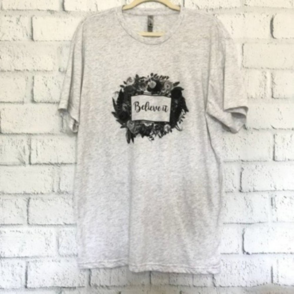 Next Level XL t-shirt Graphic tee Casual Oversized